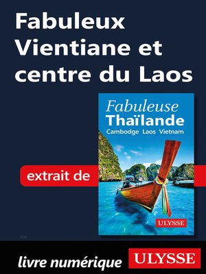 cover image of Fabuleux Vientiane et centre du Laos